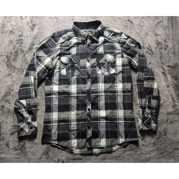 Other - Buckle Black No. 48 Long Sleeve Button Up Shirt Men's Size Medium Standard Fit